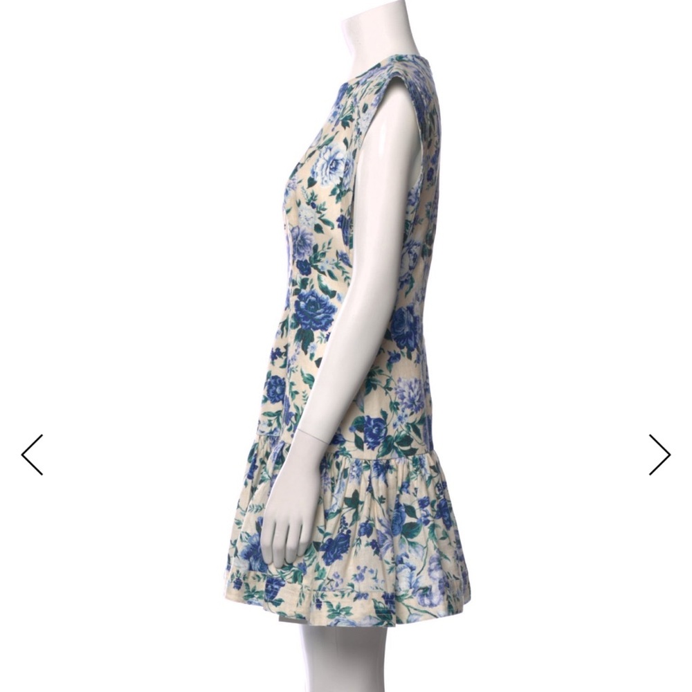 Zimmermann Moncur Flounce Mini Dress - Picture 2 of 8